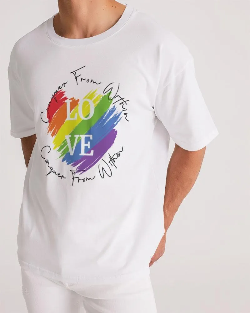 Love Never Fails Premium Heavyweight Tee