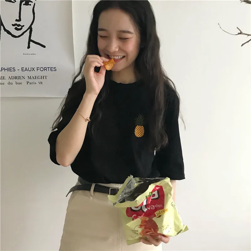 “LOVE PINEAPPLE” T-SHIRT W042202