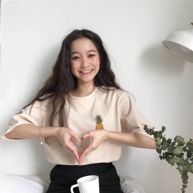 “LOVE PINEAPPLE” T-SHIRT W042202
