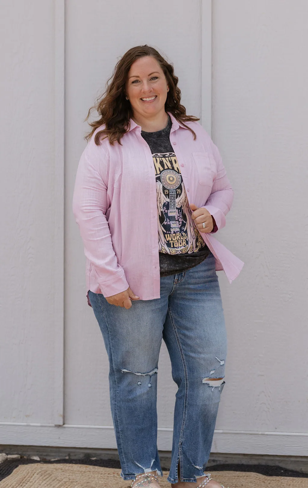 LYNN CURVY HIGH RISE ANKLE SKINNY MEDIUM WASH DENIM JEANS