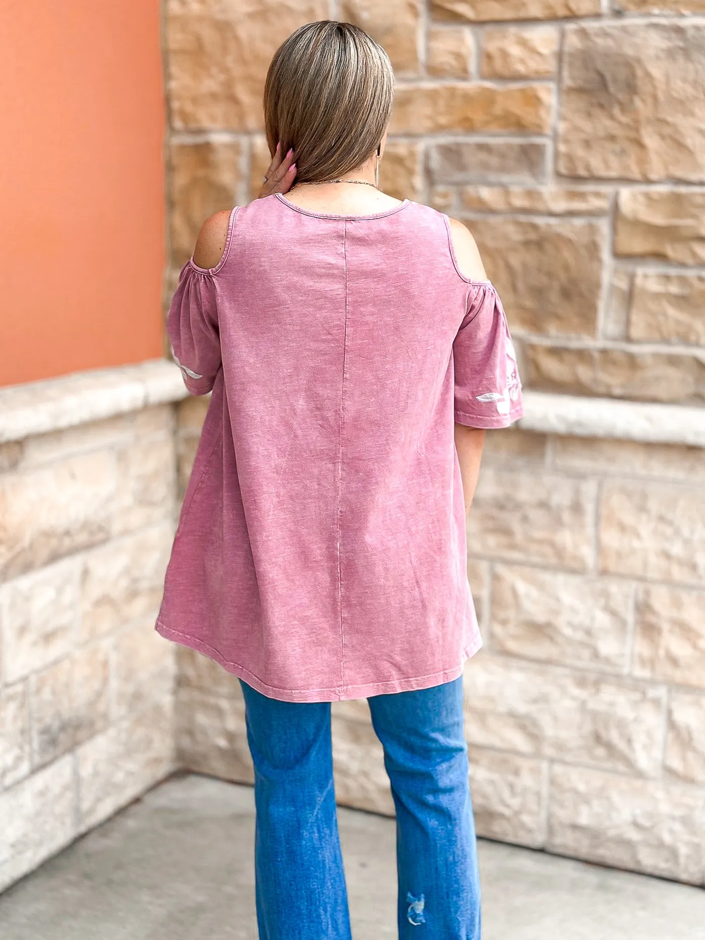 Madeline Mineral Wash Cold Shoulder