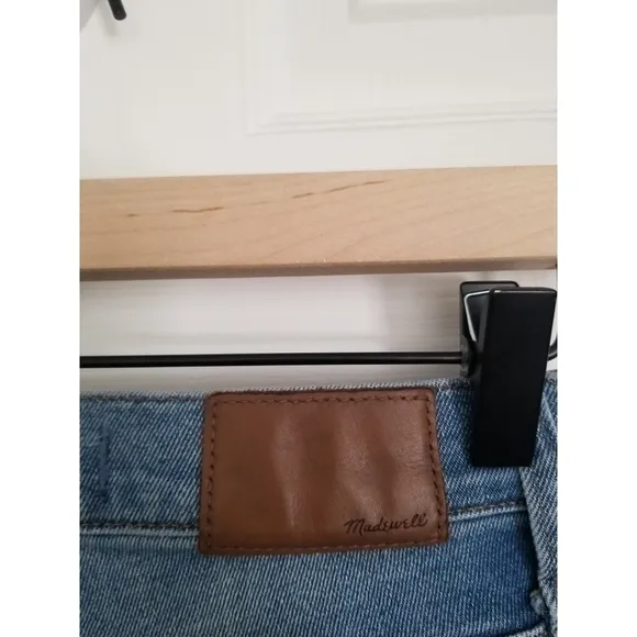 Madewell 10&quot; high rise skinny crop jeans