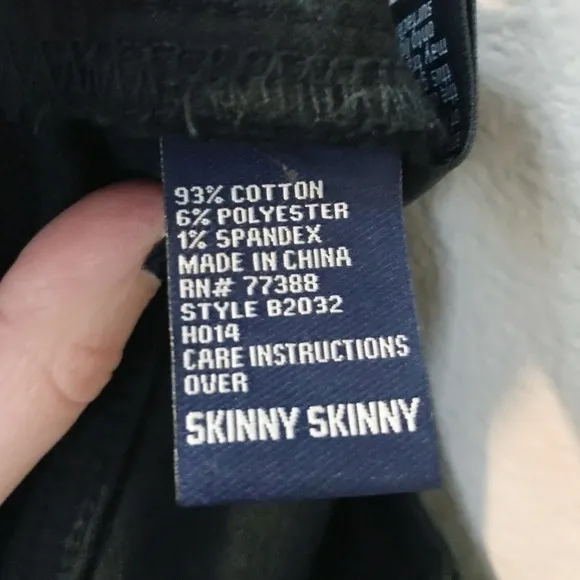 Madewell Skinny Skinny Zip Jeans Rebel Wash Sz 25