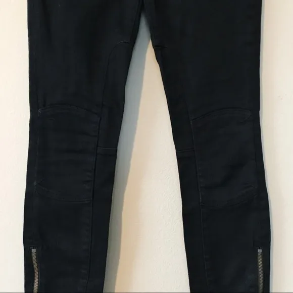 Madewell Skinny Skinny Zip Jeans Rebel Wash Sz 25