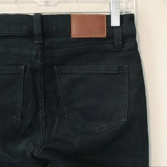 Madewell Skinny Skinny Zip Jeans Rebel Wash Sz 25