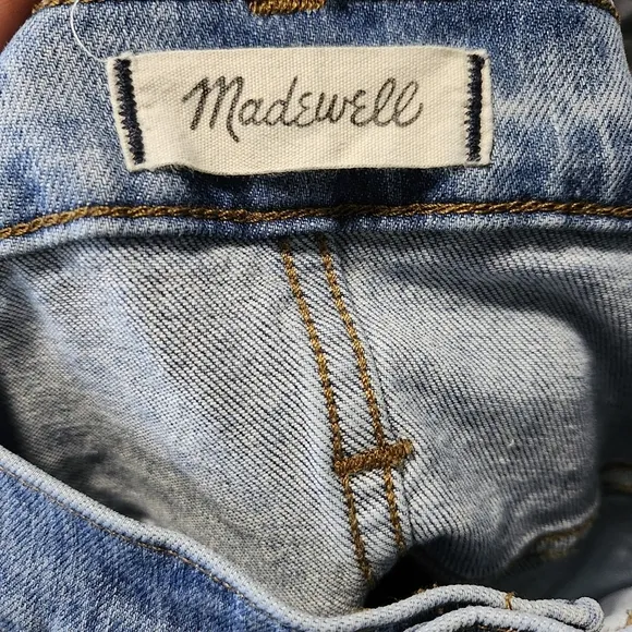 Madewell Women's high rise skinny jeans size 35P 20 blue