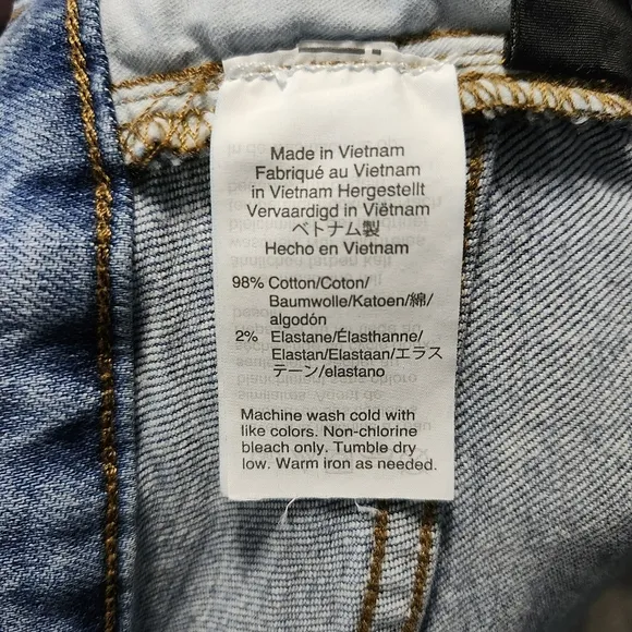 Madewell Women's high rise skinny jeans size 35P 20 blue