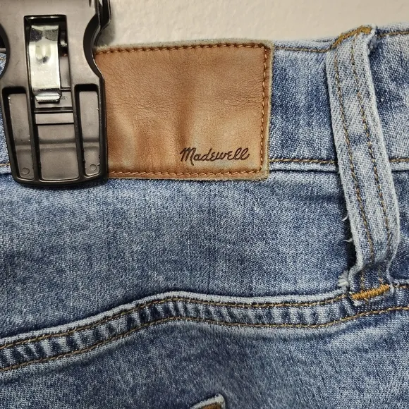 Madewell Women's high rise skinny jeans size 35P 20 blue