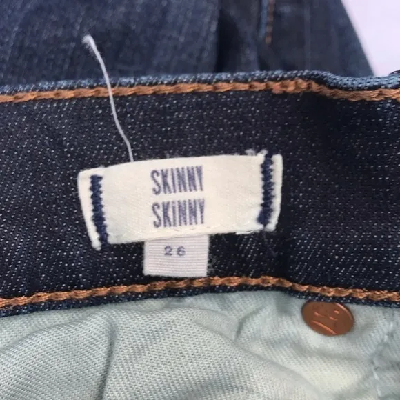 Madewell Women’s Jeans Skinny Skinny Blue Jeans Dark Wash 26 Like New