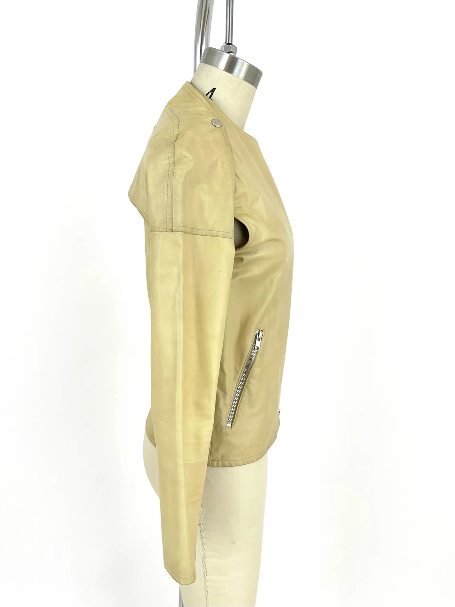 Maison Martin Margiela Leather Deconstructed Jacket