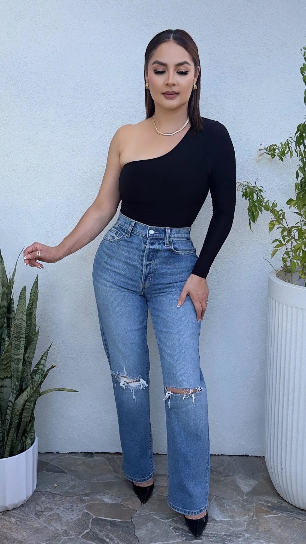MALEA BLACK BODYSUIT
