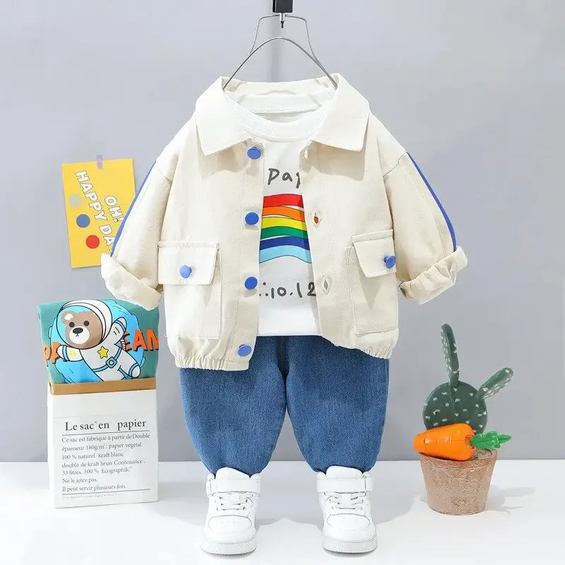 Malibu Rainbow 3 Piece Outfit