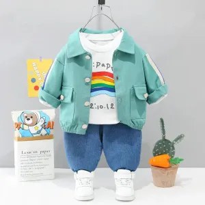 Malibu Rainbow 3 Piece Outfit