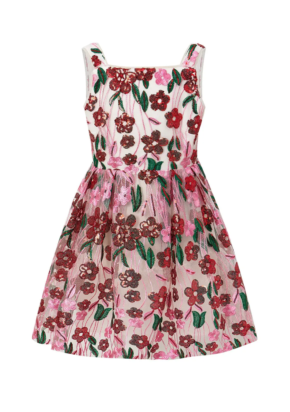 MARLO KIDS- TINSEL DRESS