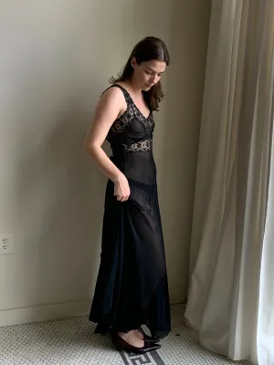 Maxi vintage slip dress