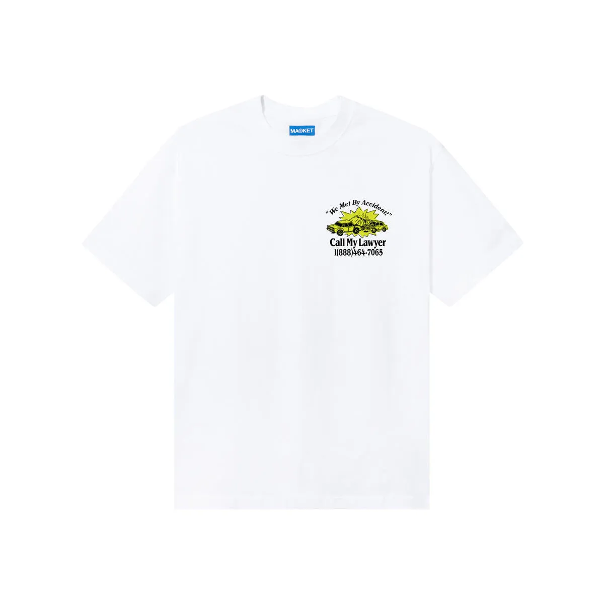 Met By Accident T-Shirt - White