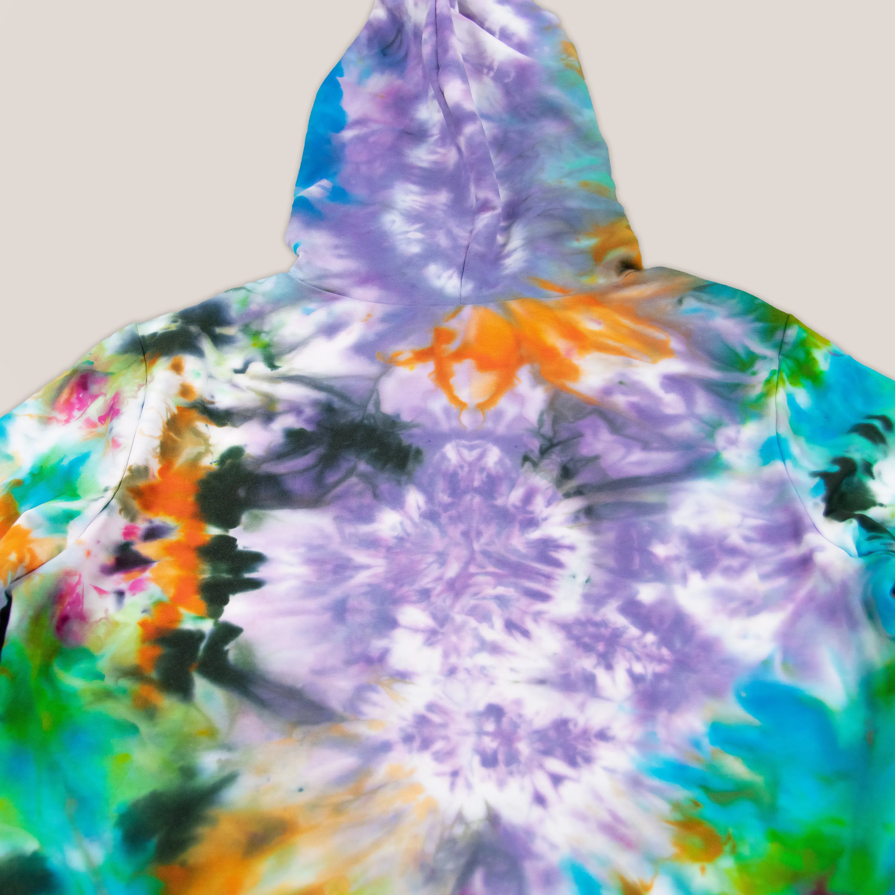 Midsummer Tie Dye Hoodie Crop Top