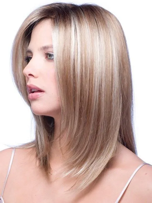 Milan Gradient | Synthetic Hair Topper (Full Mono)