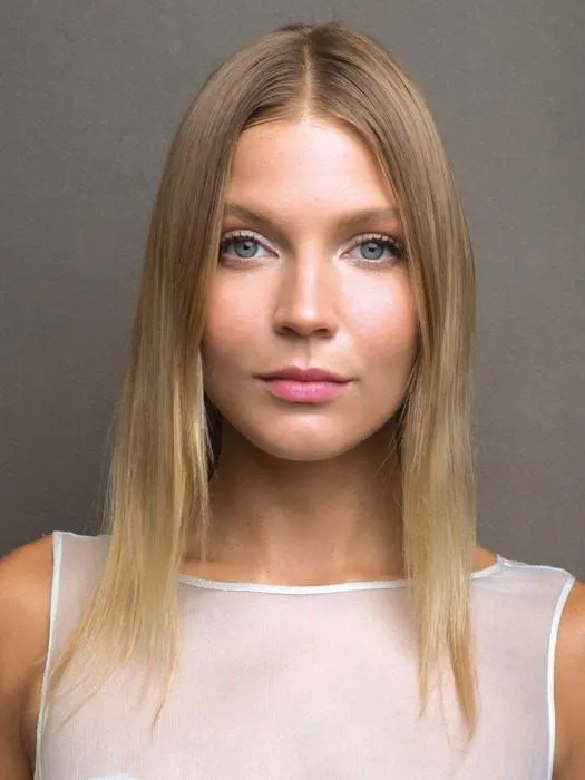 Milan Gradient | Synthetic Hair Topper (Full Mono)
