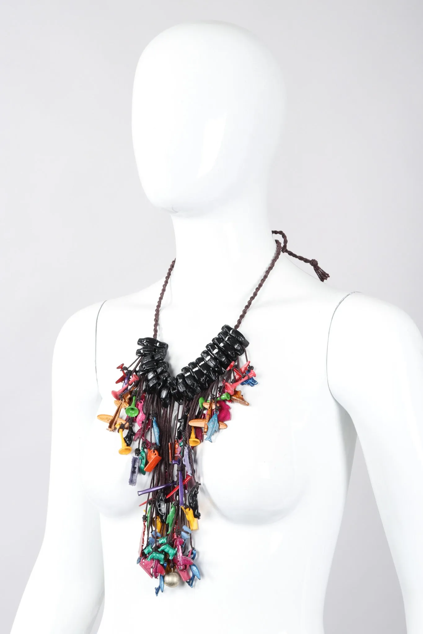 Miniature Toy Waterfall Necklace II