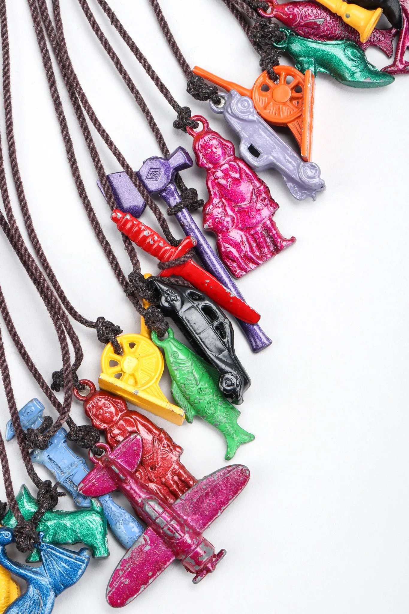 Miniature Toy Waterfall Necklace II