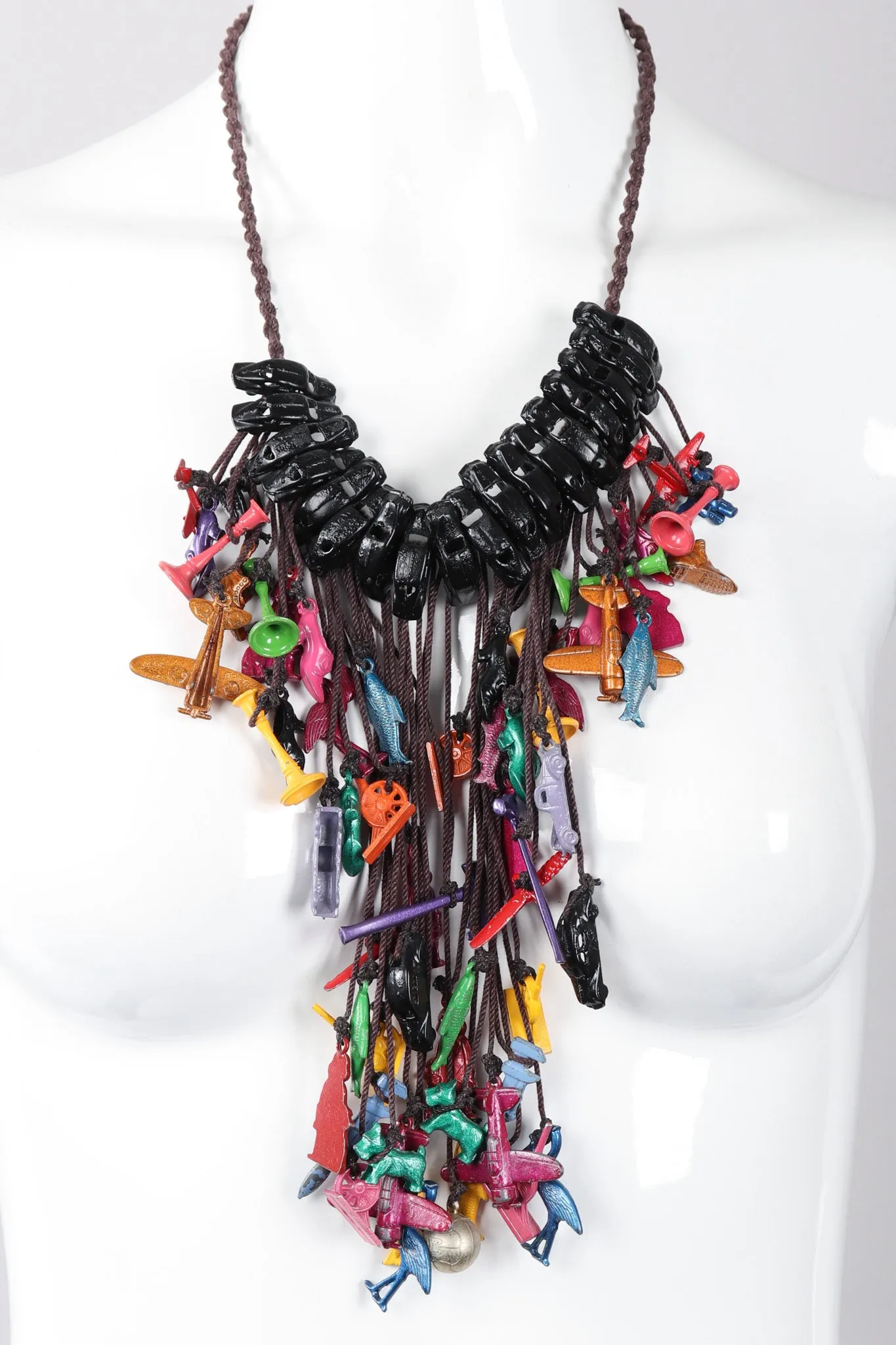 Miniature Toy Waterfall Necklace II