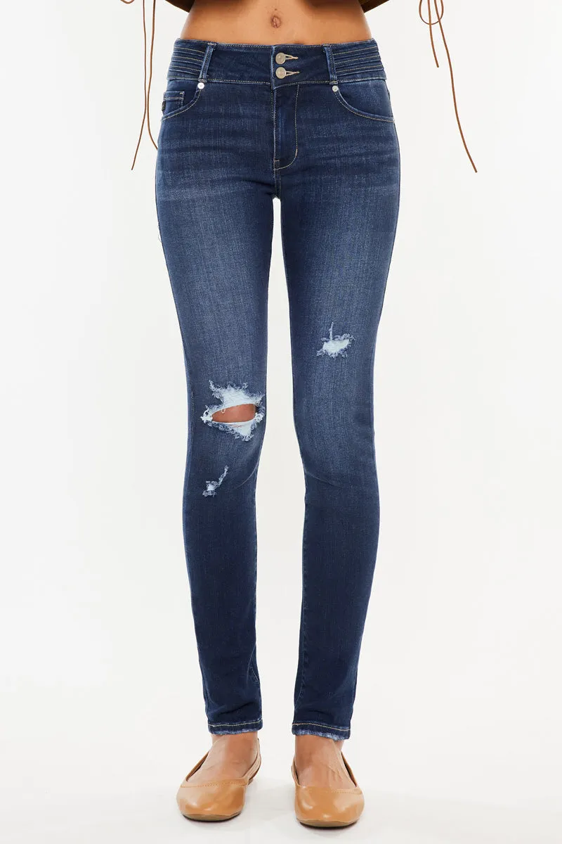 Morgan High Rise Super Skinny Jeans