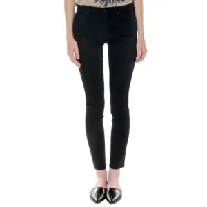 Mother Jeans Denim The Looker Goth Grunge A Model Spy Black Skinny Jeans Size 26
