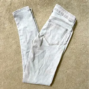 Mother Jeans Womens 26 The Looker Pop! Skinny Battleground Grey Stretch Designer