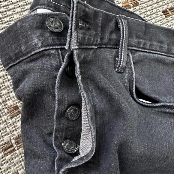 Mother The Beatnik Jeans ‘Driving in Neutral’ Washed Black Size 28/6