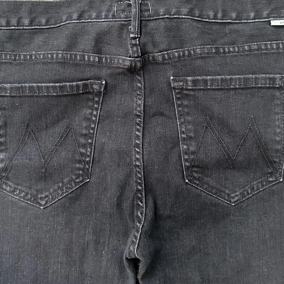 Mother The Beatnik Jeans ‘Driving in Neutral’ Washed Black Size 28/6
