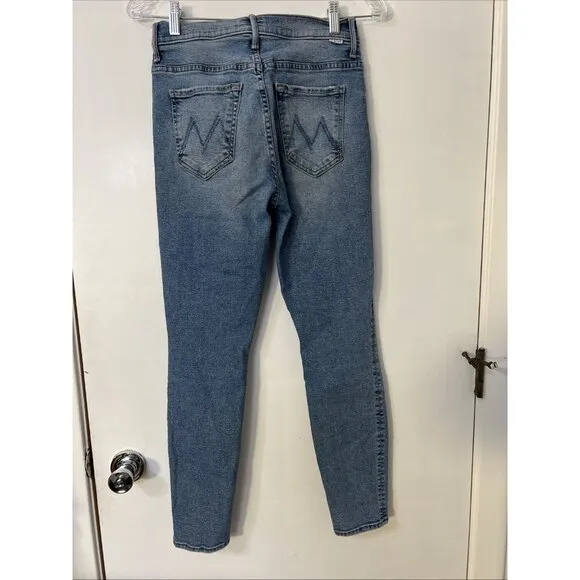 Mother The Stunner Ankle Jeans The Love Experiment  Womens's Sz 26 Button Fly