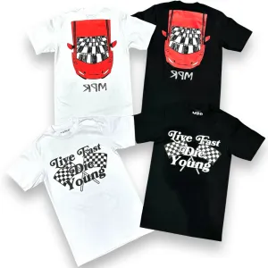 MPR “Live Fast Die Young” Black Oversized T-shirt