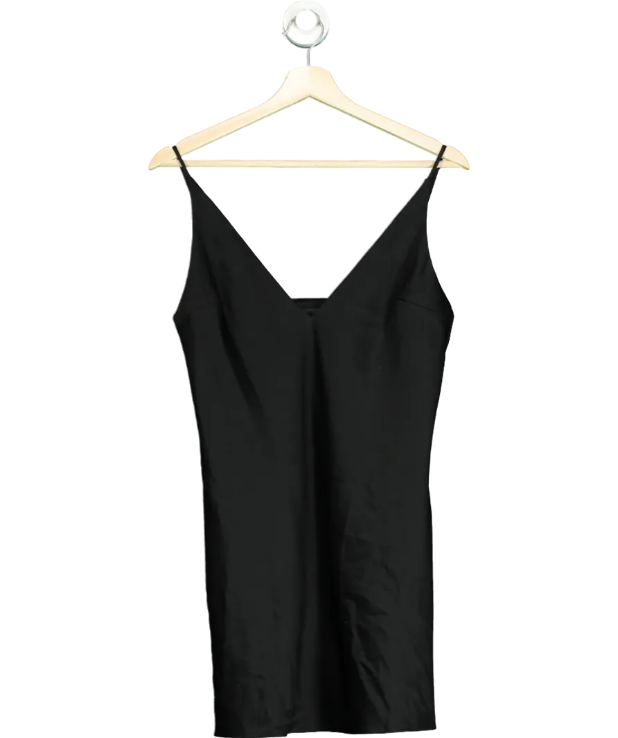 NDS from Revolve Black V-neck Cady Mini Dress UK S