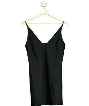 NDS from Revolve Black V-neck Cady Mini Dress UK S