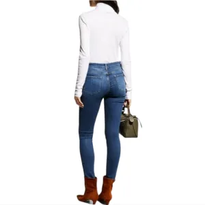 NEW Frame Dublin le Skinny de Jeanne #1470 Cut Off Ankle Luxury Jeans Spring