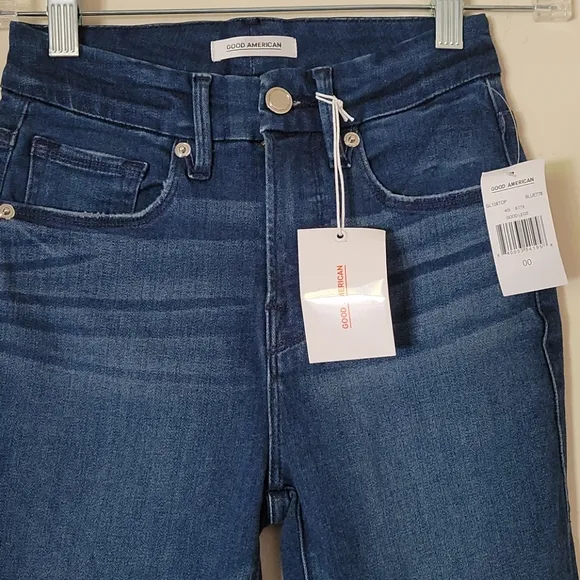 NEW Good American Good Legs Skinny Jeans 00 24