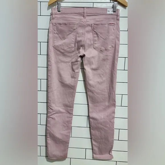 New Hudson dusty pink Krista super skinny ankle Jeans 29