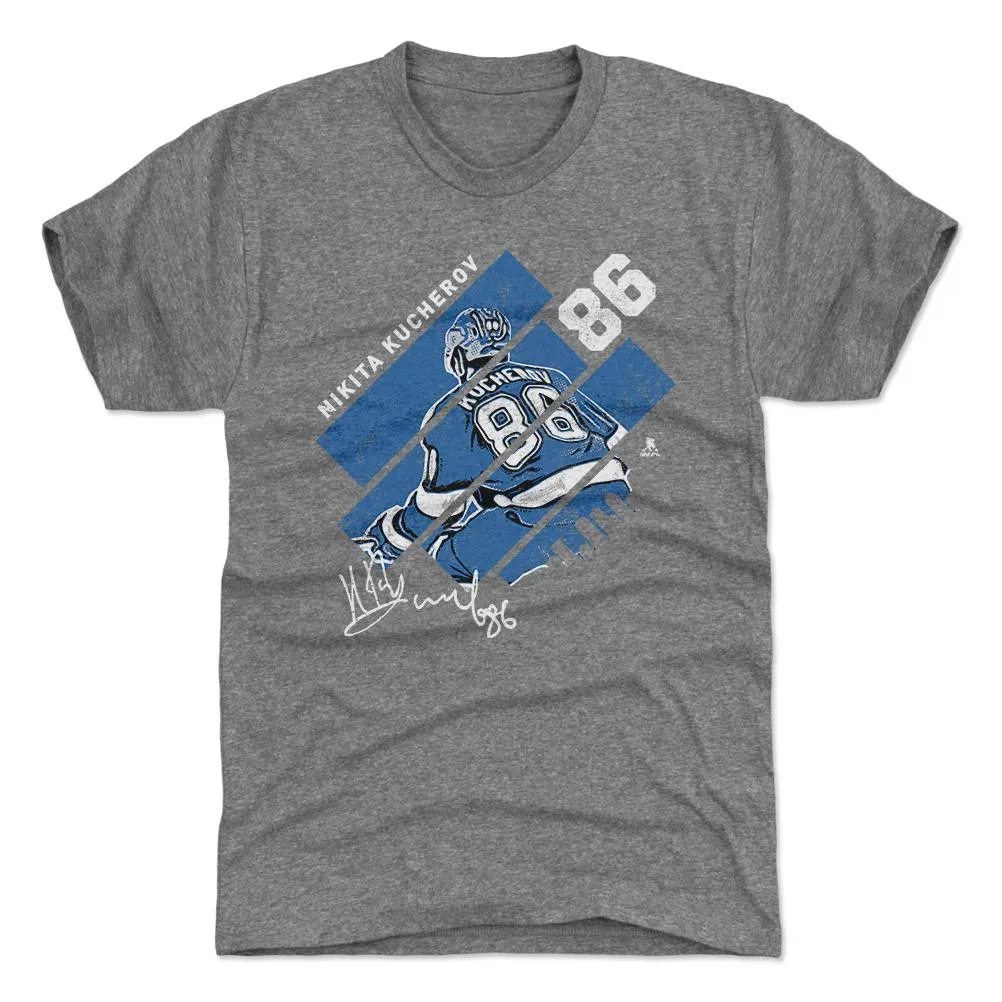 Nikita Kucherov Stripes B WHT