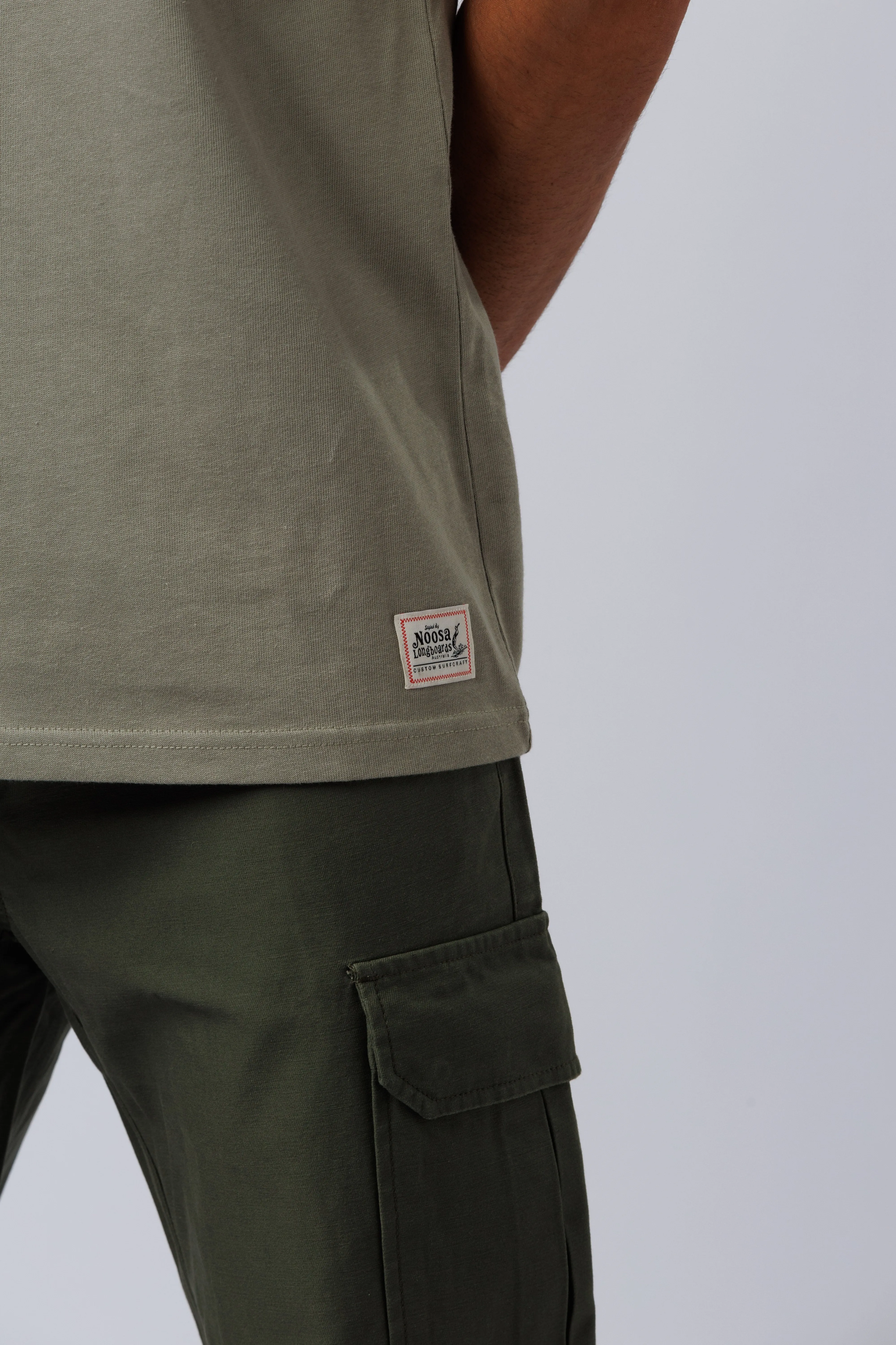NL Oversized Tee Eucalyptus