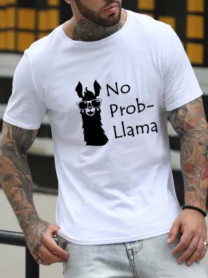 No?Prob?llama Men's T-shirt