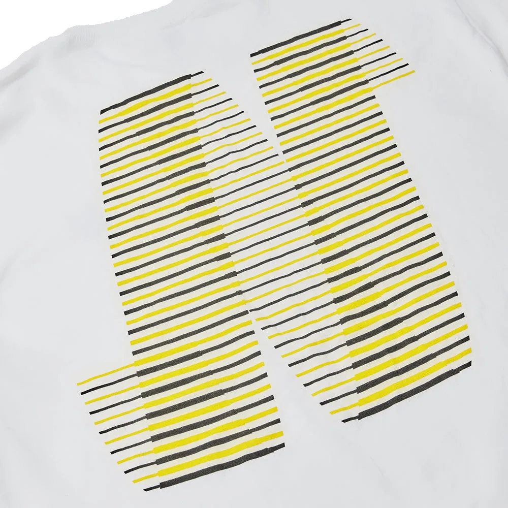 North N Logo T Shirt White/Black/Yellow