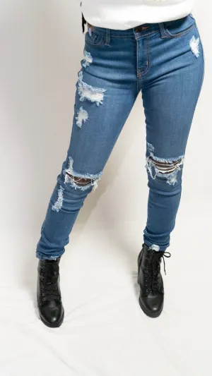 Not in Distress Jeans