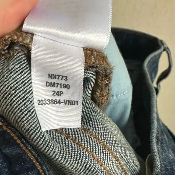 NWOT Madewell Petite Mid-Rise Skinny Jeans in Ravine Wash nn773 size 24