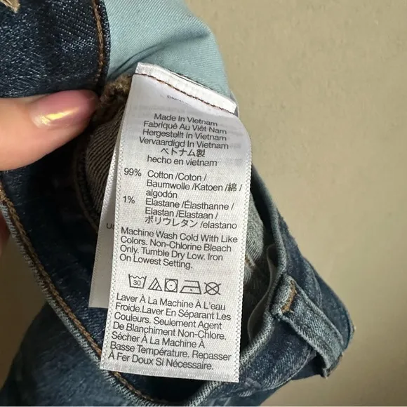 NWOT Madewell Petite Mid-Rise Skinny Jeans in Ravine Wash nn773 size 24