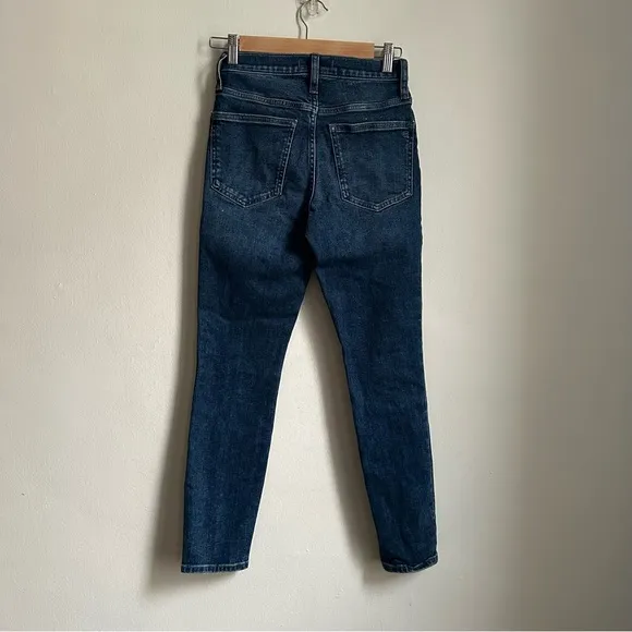 NWOT Madewell Petite Mid-Rise Skinny Jeans in Ravine Wash nn773 size 24
