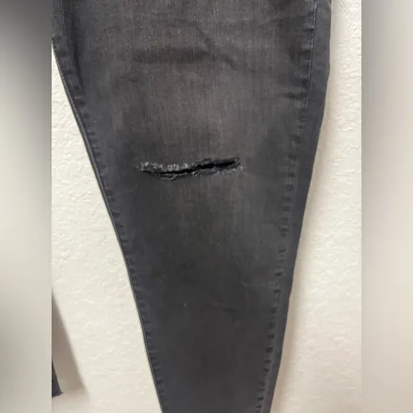 NWT MADEWELL Black Curvy High Rise Skinny Jeans Size 37 (Plus 24)