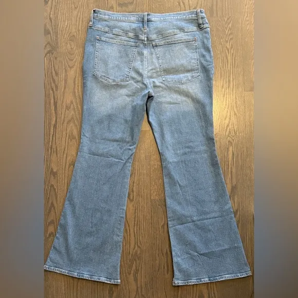 NWT Madewell Skinny Flare Jeans in Fairson Wash Size 33