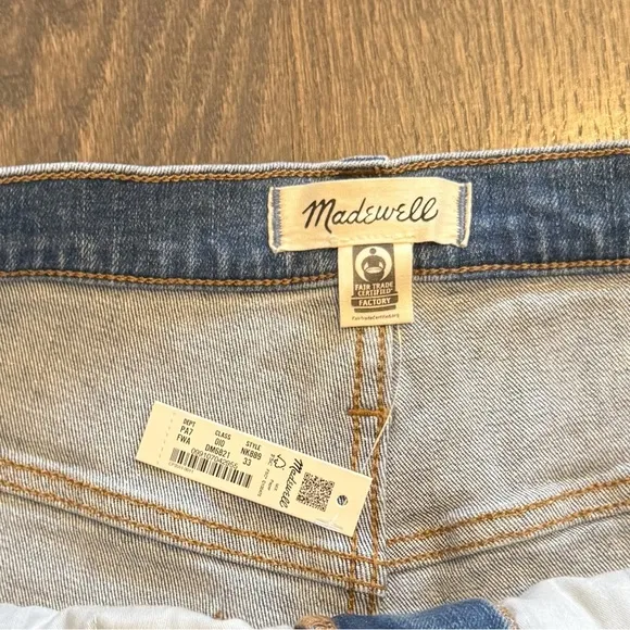 NWT Madewell Skinny Flare Jeans in Fairson Wash Size 33