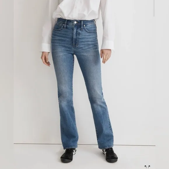 NWT Madewell Skinny Flare Jeans in Fairson Wash Size 33